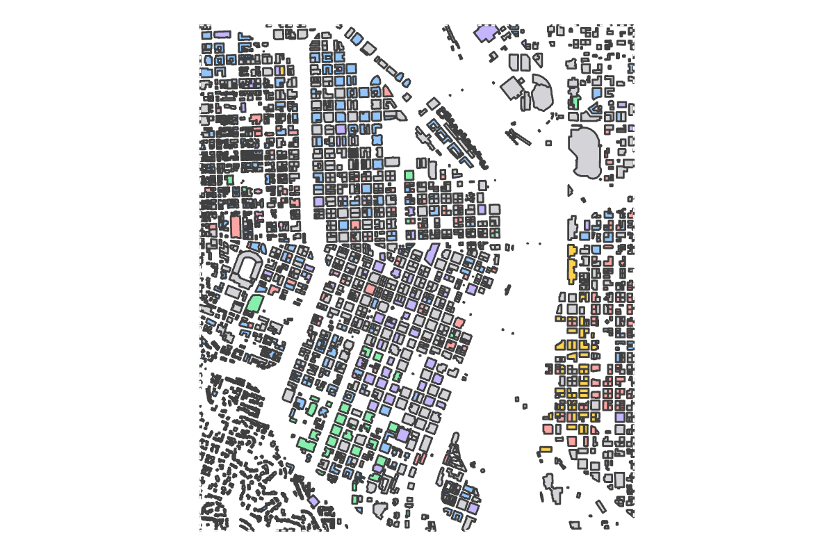 Program breakdown map
