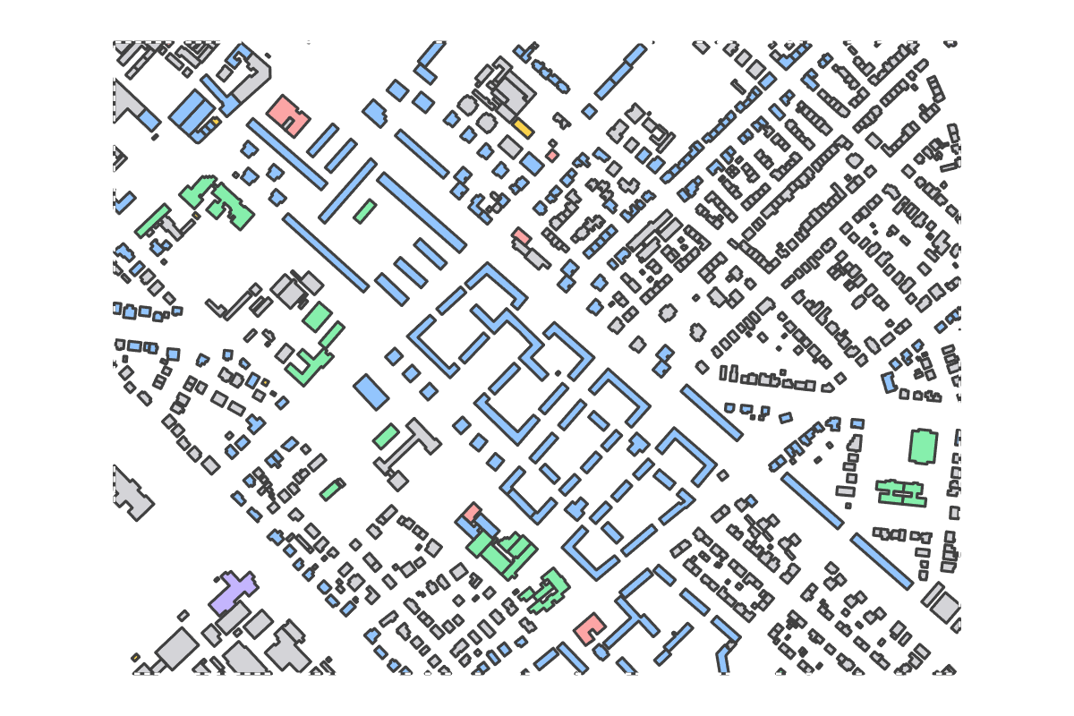 Program breakdown map