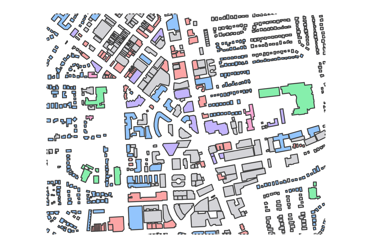 Program breakdown map