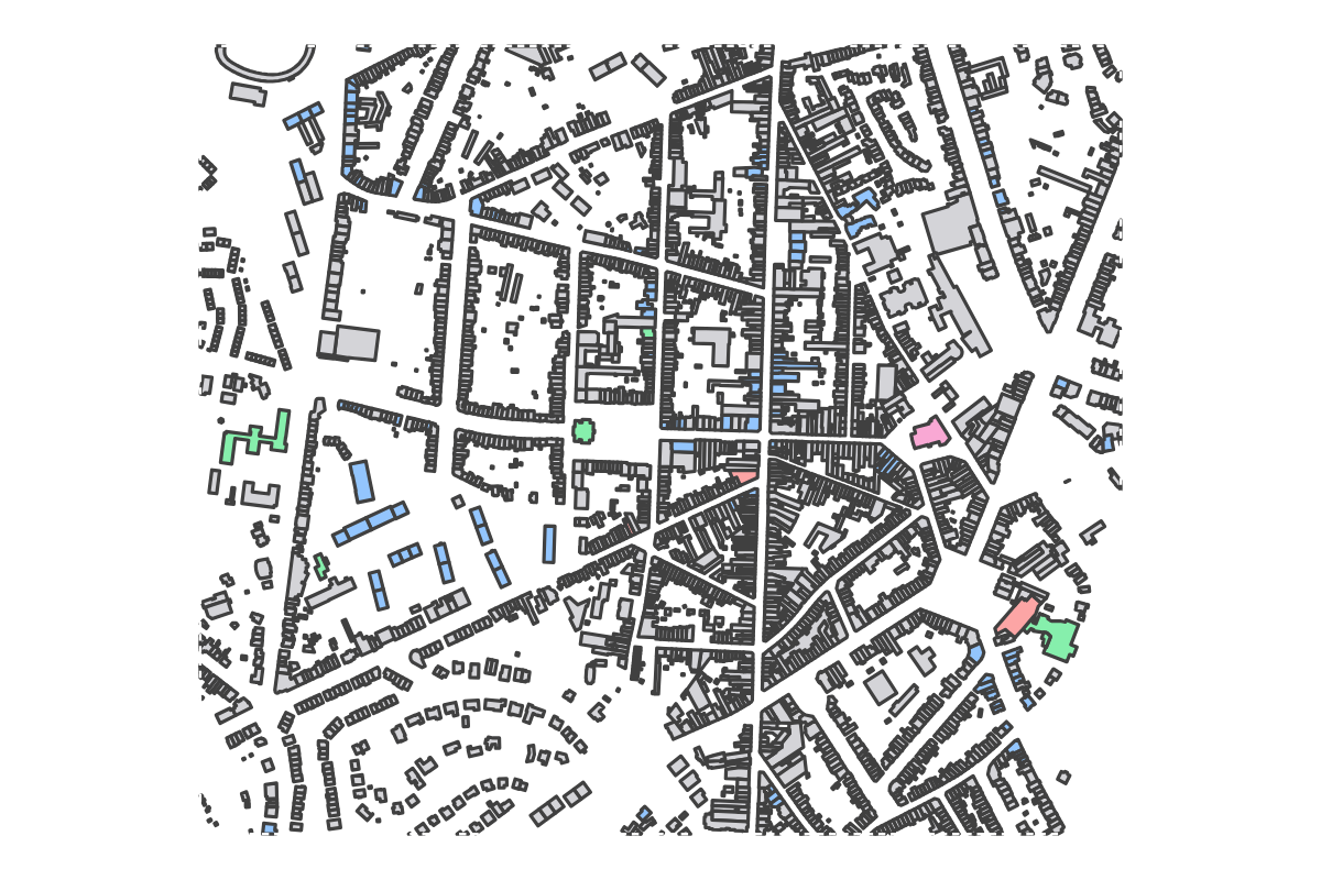 Program breakdown map