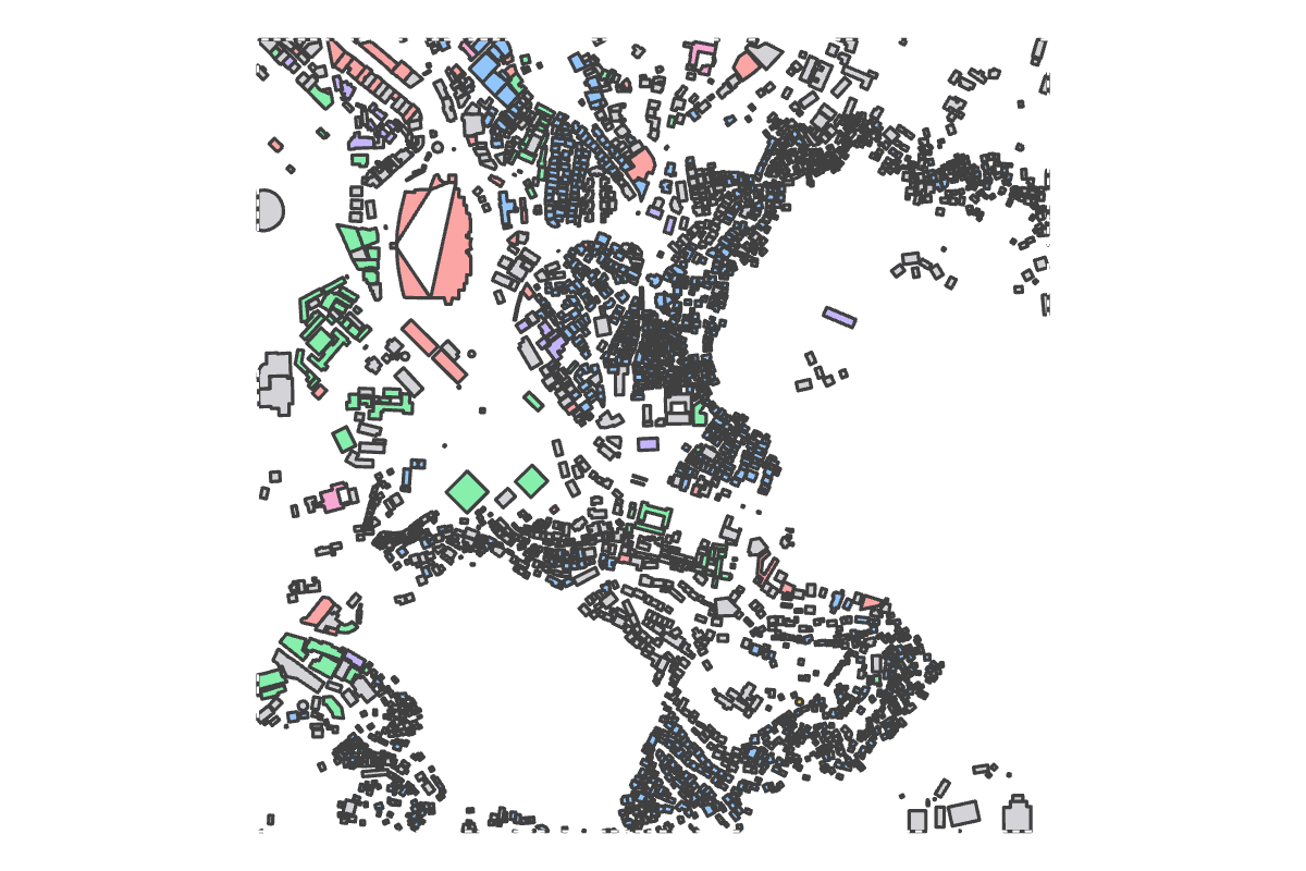 Program breakdown map