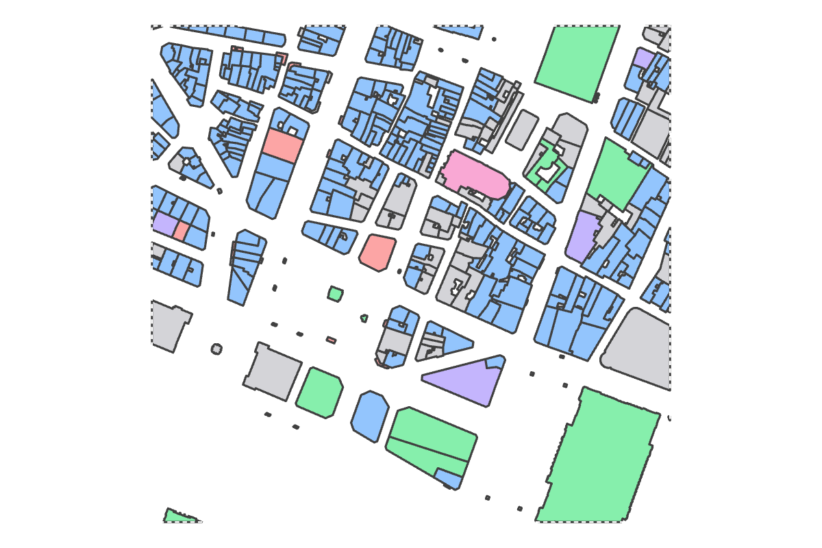 Program breakdown map